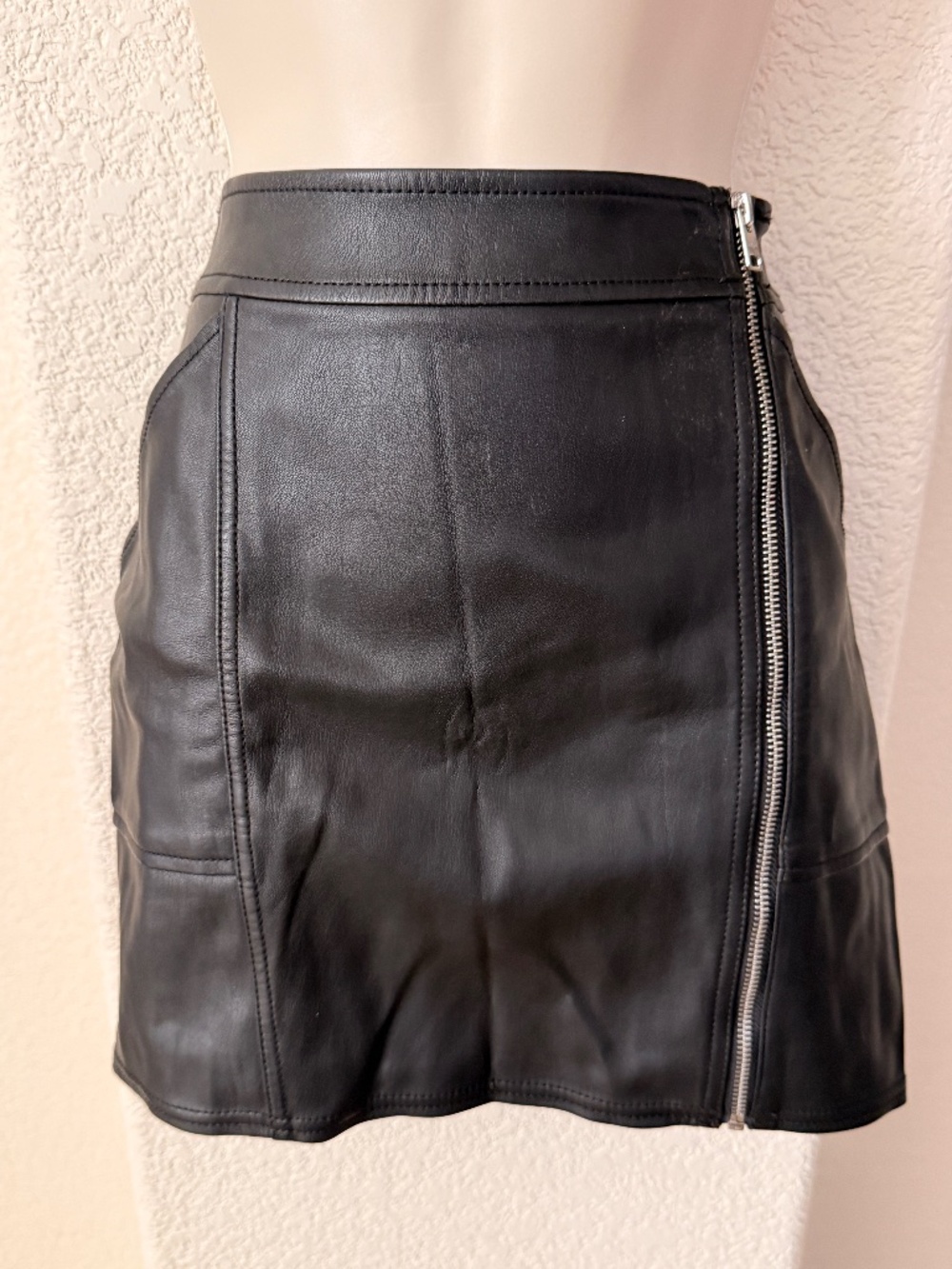Express Faux Leather Skirt